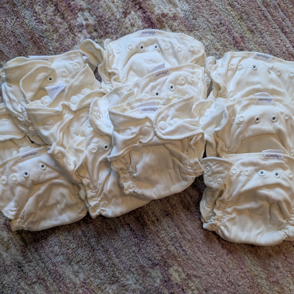 Cream Kids Cloth Diapers
